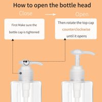 Bas prix 30ml 50ml 100ml emballage transparent de forme unique Lotion en plastique PE-HD et bouteille de crème pour les yeux pour cosmétique
