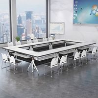 Mobilier de maison et de bureau Gaming Studying Working Bureau exécutif réglable Table d'étude de conférence du panneau exécutif