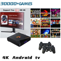 Premium TX9 PRO Android TV box Bestseller de fábrica 2 en 1 TV BOX juegos de alta calidad PSP consolas de videojuegos Set-Top Box