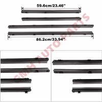 Bande d'étanchéité moulée pour porte en verre Hilux Surf/4Runner 10-18, joint de porte intérieur pour GX460, garnitures d'étanchéité pour Prado 150 10-18