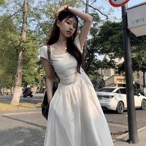 <span class=keywords><strong>Abito</strong></span> Lungo da Donna Coreano Elegante e Raffinato Primavera-Autunno 2026, Vestito Ampio a <span class=keywords><strong>Maniche</strong></span> <span class=keywords><strong>Lunghe</strong></span> con Linea ad A - Product Image 5
