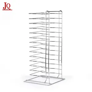 Iron Wire Standing Baking Tray Pizza Pan Holder Racks Pizza Rack