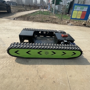 Khung gầm xe bánh xích điện điều khiển từ xa 48V DC, tải trọng 1 tấn, động cơ hiệu suất cao 1.5kW, 2 bánh xích, tốc độ 2km/h, dùng trong xây dựng - Product Image 2