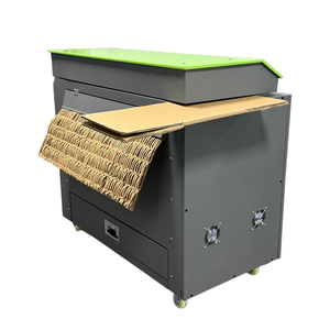 12 m/phút 20mm * 850mm nhà máy ban đầu ngành công nghiệp sóng các tông <span class=keywords><strong>carton</strong></span> Board Shredder cho aliexpress người bán đóng gói hàng hóa - Product Image 1