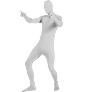 Disfraz de Halloween de color sólido para niños, traje de cuerpo completo de spandex Zentai, mono para cosplay, fiesta, juego de rol, disfraz - Product Image 4