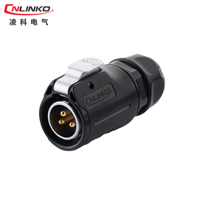 IP68 không thấm nước 3-pin Pin Cáp kết nối cao cơ khí ổn định Nylon Nhà ở cho điện LED ứng dụng đánh giá 50A 10A - Product Image 6