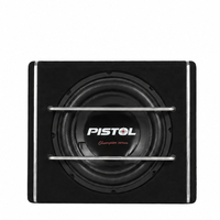 Subwoofer de 12 pouces 1400W à basses fréquences profondes et haute puissance dans une boîte avec amplificateur pour système audio de voiture