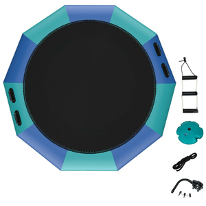 Trampolín Acuático con Capacidad para 330 Libras, 10 Pies, Duradero, con Inflador - Product Image 4