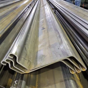 Lembaran baja tipe U dapat ditumpuk, lembar <span class=keywords><strong>Piling</strong></span> baja gulung panas untuk konstruksi - Product Image 3