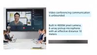 Tableau blanc interactif LCD multi-touch 4K de 75 pouces avec fréquence de rafraîchissement de 120 Hz pour l'éducation et les conférences professionnelles