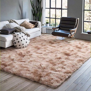 ZT قابل للغسل ربطة عنق كبيرة صبغ PV رقيق السجاد الفرو الاصطناعي منطقة الديكور السجاد حصيرة أرضية لغرفة المعيشة - Product Image 6