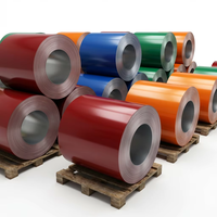 PVDF, PE Prépeint, Revêtement de couleur, Abordable, Panneau de toiture métallique en PPGL Z40 prépeint, Bobine