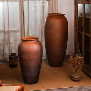 P367, une bouteille <span class=keywords><strong>en</strong></span> <span class=keywords><strong>terre</strong></span> <span class=keywords><strong>cuite</strong></span> sur pied de grande taille, 1,6 mètre de haut et élancée, pot <span class=keywords><strong>en</strong></span> <span class=keywords><strong>terre</strong></span> <span class=keywords><strong>cuite</strong></span> combiné, bouteille pour hall d'hôtel - Product Image 3