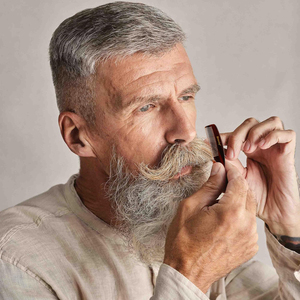 Acetato di cellulosa piccolo ampio dente barba e baffi tasca CombTravel dimensioni per la cura dei peli facciali e la cura della barba - Product Image 6