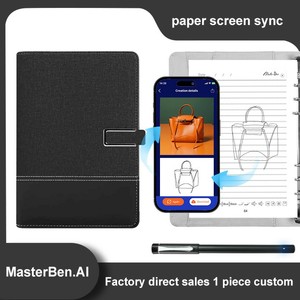 Bút thông minh đa chức năng MasterBen Ai, đồng bộ Bluetooth, sổ ghi chú thông minh, bút AI, sổ ghi chú AI, chuyển âm thanh cuộc họp thành văn bản, tùy chỉnh logo - Product Image 4