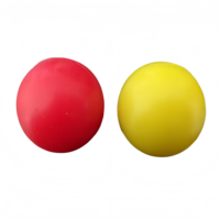 Boule en caoutchouc de silicone avec l'élasticité élevée et la boule élastique circulaire solide de résistance à l'usure pour l'usage industriel