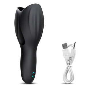 Entrenador de Glande Sexual, Masajeador de Pene, Masturbador Masculino, Vibrador de Glande con 10 Velocidades, Retrasa la Eyaculación, Ejercicio de Resistencia, Juguete Sexual para Hombres - Product Image 1