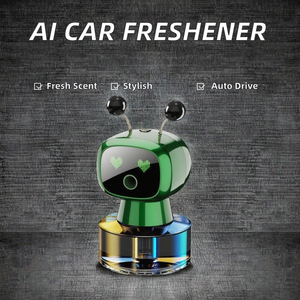 เครื่องพ่นน้ำหอมอัตโนมัติ AI Smart Robot สำหรับพลาสติก กลิ่นหอมติดทนนาน <span class=keywords><strong>เจ</strong></span><span class=keywords><strong>ล</strong></span>น้ำหอม/สเปรย์ดับก<span class=keywords><strong>ล</strong></span>ิ่นภายในรถยนต์ กลิ่นหอมสดชื่นในรถยนต์ ขวดแก้ว - Product Image 2