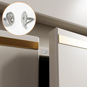 <span class=keywords><strong>Porte</strong></span> <span class=keywords><strong>coulissante</strong></span> ultra-fine en acier laminé à froid avec revêtement en poudre magnétique <span class=keywords><strong>pour</strong></span> armoire, <span class=keywords><strong>placard</strong></span>, design moderne et simple, montage mural - Product Image 4