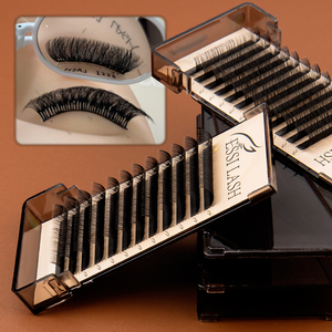 ESSI LASH Meilleures ventes Plateaux de cils volume noir mat en PBT Vente en gros 0.03 0.05mm Extensions de cils faites à la main Mega Volume - Product Image 3
