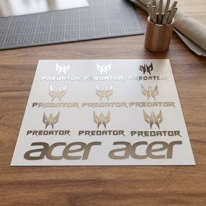 Etiquetas Metálicas Decorativas con Logotipo Personalizado, Emblemas Metálicos con Adhesivo Fuerte para Identificación de Equipos y Accesorios - Product Image 4