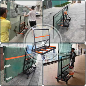 Carrello Pieghevole per Cartongesso JH-Mech, Carrello per Pannelli, Carrello per Cartongesso, Compensato, Lastre di Vetro e Metallo - Product Image 5