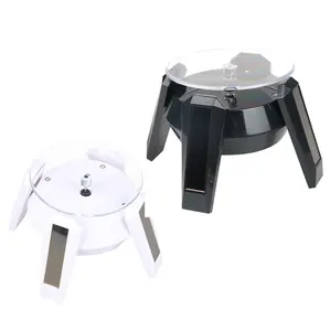 Hot Bán UFO Xoay Năng Lượng Mặt Trời Đồ Trang Sức Hiển Thị Đồng Hồ Vòng Đeo Tay Ngọc Bích Đồ Trang Sức Điện Thoại Di Động Hiển Thị Kệ Chủ - Product Image 1