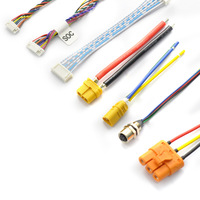 Kit Kabel Harness Otomotif Elektronik XH Berkualitas Tinggi, Perakitan Kabel Listrik Kustom, Isolasi PVC, Konektor Adaptor