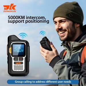 Fabrika toptan DK-G12 Mini telsiz Sim kart radyo ile iletim uzun menzilli mesafe kablosuz interkom - Product Image 5