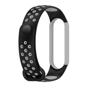 Correa de silicona para reloj Xiaomi <span class=keywords><strong>Mi</strong></span> <span class=keywords><strong>Band</strong></span> <span class=keywords><strong>7</strong></span>, correa de goma deportiva de doble Color ajustable - Product Image 5