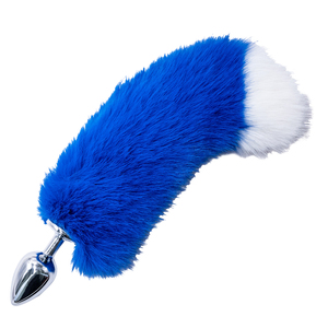 <span class=keywords><strong>Anal</strong></span> Sexspielzeug für Anfänger Swinging Plug Tail mit mehrfarbiger Aluminium legierung IPX6 wasserdicht - Product Image 1