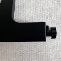 Accessoires de tringle à rideaux en alliage d'aluminium non perforé, durables, style campagnard français, sans perforation, couleur et taille personnalisables