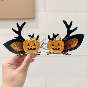 Juego de accesorios para el cabello de Halloween, pinzas temáticas de calabaza caprichosa/fantasma/murciélago, pinzas para el cabello bonitas, perfectas para el estilismo de disfraces de Halloween - Product Image 3