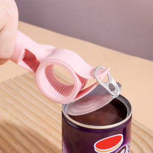Abridor de Botellas Multifunción con Diseño de Oso, Mango de Plástico, Removedor de Tapas de Cerveza, Abridor de Latas 4 en 1 para Cocina, Hogar, Bar, Uso Diario - Product Image 2