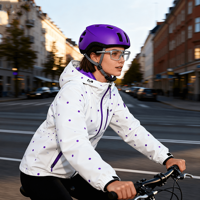 Casque de vélo urbain unisexe Billionsports modèle 108 léger en PC - Respirant, résistant aux chocs, durable, fermeture à boucle