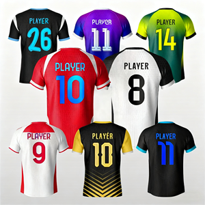 قميص كرة قدم سريع الجفاف من البوليستر 100٪ الأكثر شعبية - Product Image 2