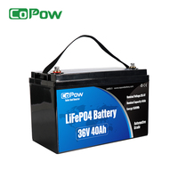 COPOW Batterie au lithium 36v personnalisée 24v 40ah 60ah 80ah 100ah 120ah 135ah 150ah pour moteur de pêche à la traîne