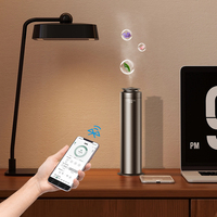 Diffuseur de parfum portable OEM sans eau, compact en aluminium, avec minuterie, pulvérisation programmable, application mobile, silencieux, certifié CE, pour bureau, chambre et bureau à domicile
