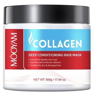 <span class=keywords><strong>Masque</strong></span> Capillaire Réparateur Collagène et Kératine 100% Biologique Hydratation Intense à Marque Blanche - Product Image 1