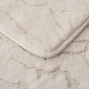 Coussin de canapé en fourrure de lapin, protège-canapé <span class=keywords><strong>anti</strong></span>-griffures <span class=keywords><strong>pour</strong></span> chat, adapté aux animaux domestiques, antidérapant, lavable, doux et moelleux, protection de meubles - Product Image 4