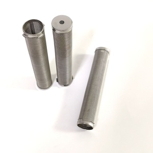 Elemento Filtrante de Aço Inoxidável 304L / Cartucho de Filtro de Malha Plissada para Máquina de Pulverização - Product Image 4