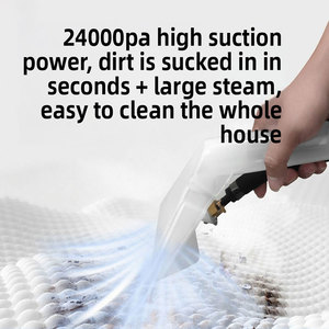 Nettoyeur Vapeur Commercial avec Extraction pour Nettoyage en Profondeur des Tapis et Canapés, Machine à Injection d'<span class=keywords><strong>Eau</strong></span> Chaude et Aspiration - Product Image 4