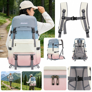 Zaino Professionale per Sport all'Aperto Prodotto in Fabbrica per Campeggio, Escursionismo e Alpinismo con Doppie Cerniere in Bronzo - Product Image 4
