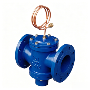 Vanne de régulation différentielle auto-régulatrice ZY47, raccordement à brides, régulation hydraulique pour les conduites CVC - Product Image 4