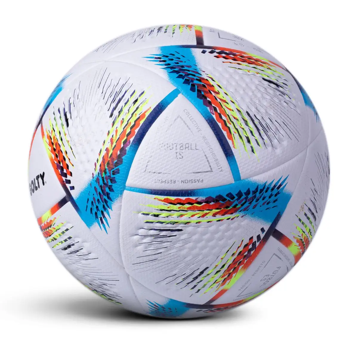 All'ingrosso pallone da calcio termicamente legato calcio in PVC/PU laminato calcio