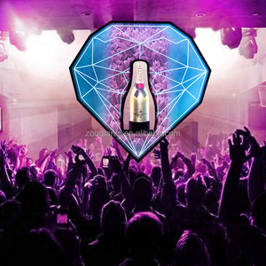 Commercio all'ingrosso locale notturno Bar LED Champagne presentatore servizio <span class=keywords><strong>Vip</strong></span> supporto luminoso glorificatore bottiglia mostra Stand Barware - Product Image 3