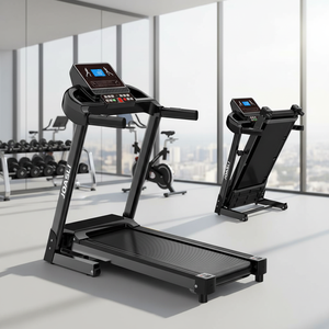 Caminadora Eléctrica Motorizada Plegable y Portátil con Monitor de Ritmo Cardíaco Manual, Pantalla LED, para Entrenamiento de Carrera en Interiores - Product Image 6