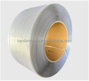 दोहरे उद्देश्य स्ट्रैपिंग टेप सफेद पारदर्शी स्वचालित अर्ध-स्वचालित उच्च तन्यता शक्ति प्लास्टिक - Product Image 2