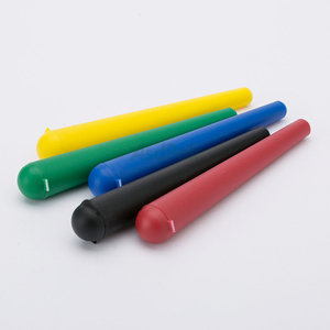 Tube en plastique coloré personnalisable, recyclable, imprimé offset, à l'épreuve des enfants, pour le stockage en gros - Product Image 1