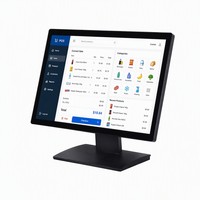 Terminal Punto de Venta Todo en Uno de 18.5 Pulgadas - Caja Registradora Táctil de Alto Rendimiento Directo de Fábrica para Comercio Minorista, Restaurantes y Supermercados
